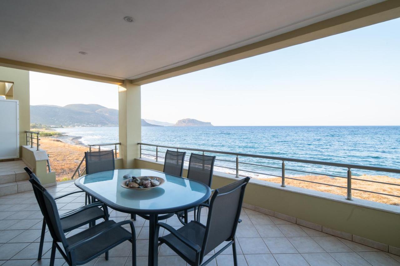 Spacious Beachfront Maisonettes With Stunning Views & A Private Beach Monemvasia Exterior photo